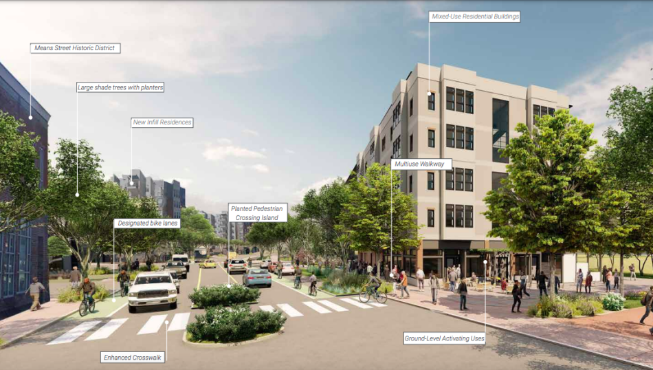 Georgia Tech Takes Step To Make Campus Core Car Free Boost Parks   Georgia Tech Comprehensive Campus Plan 3 